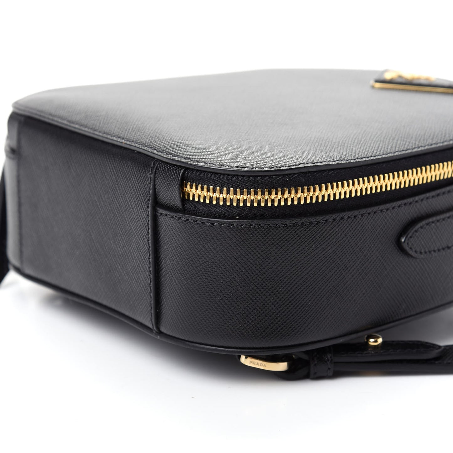 Saffiano Lux Mini Odette Backpack Black