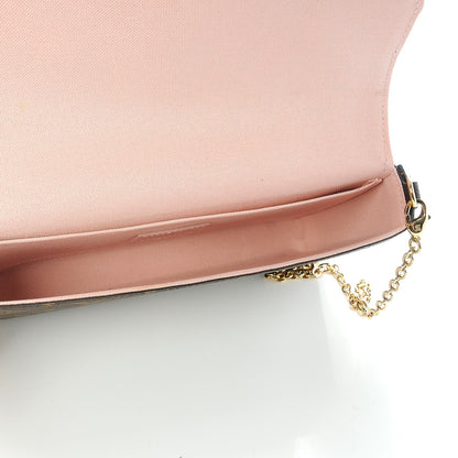 Louis Vuitton Monogram Valentine Dog Pochette Felicie Chain Wallet 5 of 8