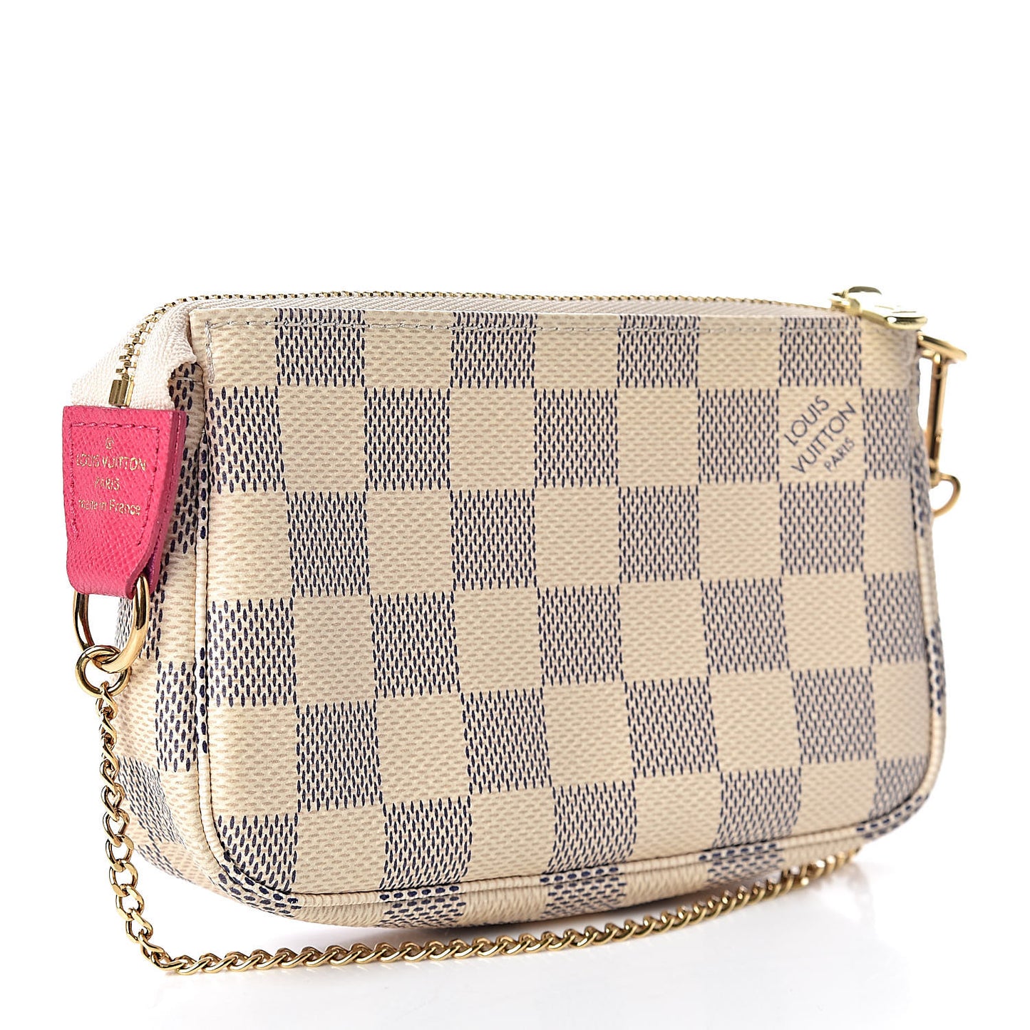 Damier Azur 2015 Christmas Animation Mini Pochette Accessories