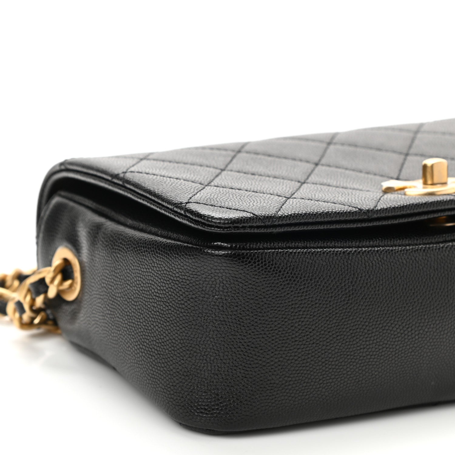 Chanel Caviar Quilted Small Fashion Therapy Flap Bag Black 9 of 11