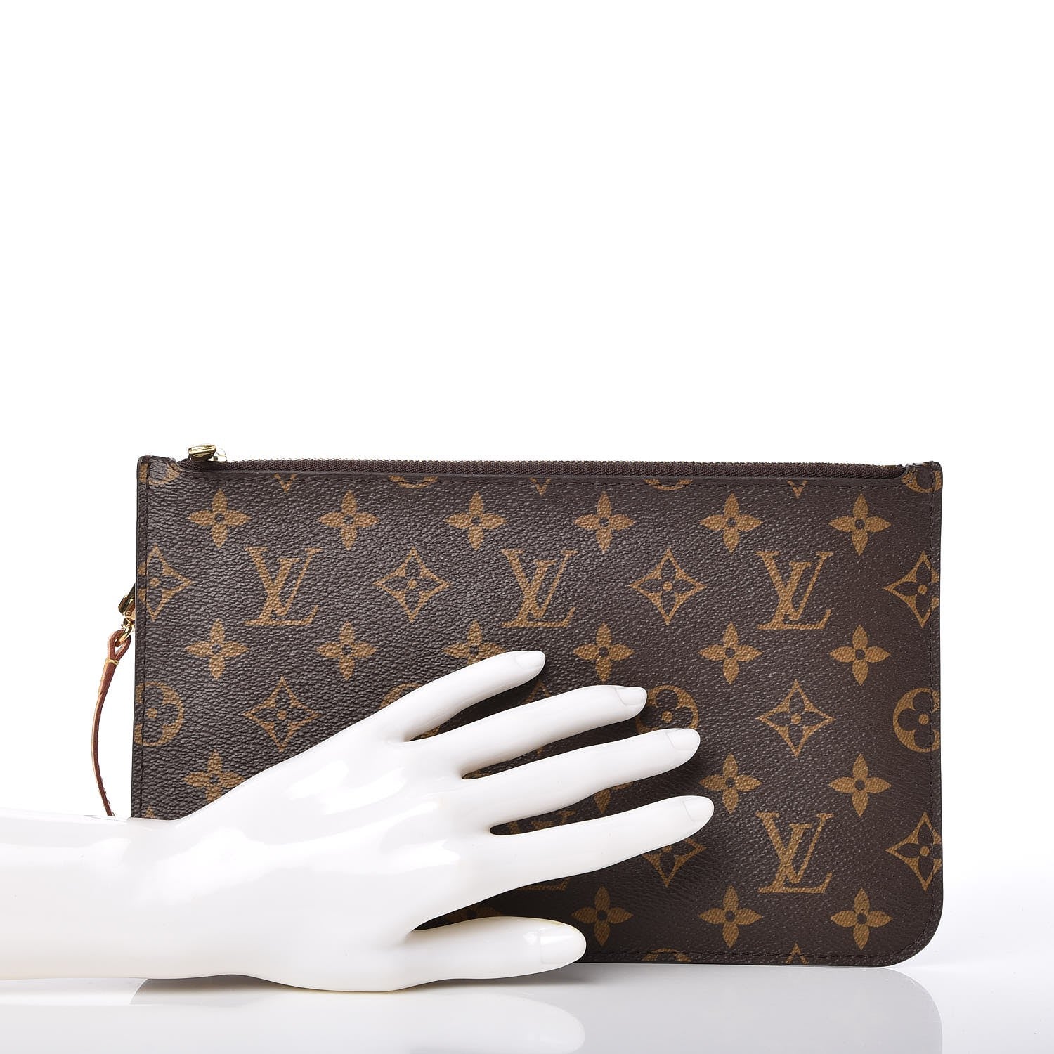 Louis Vuitton Monogram Neverfull MM GM Pochette 2 of 9