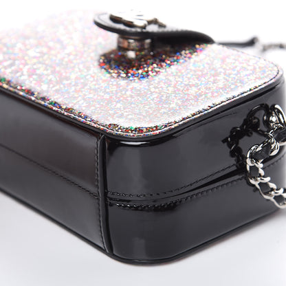 Chanel Glitter Patent Camera Case Multicolor Black 9 of 10