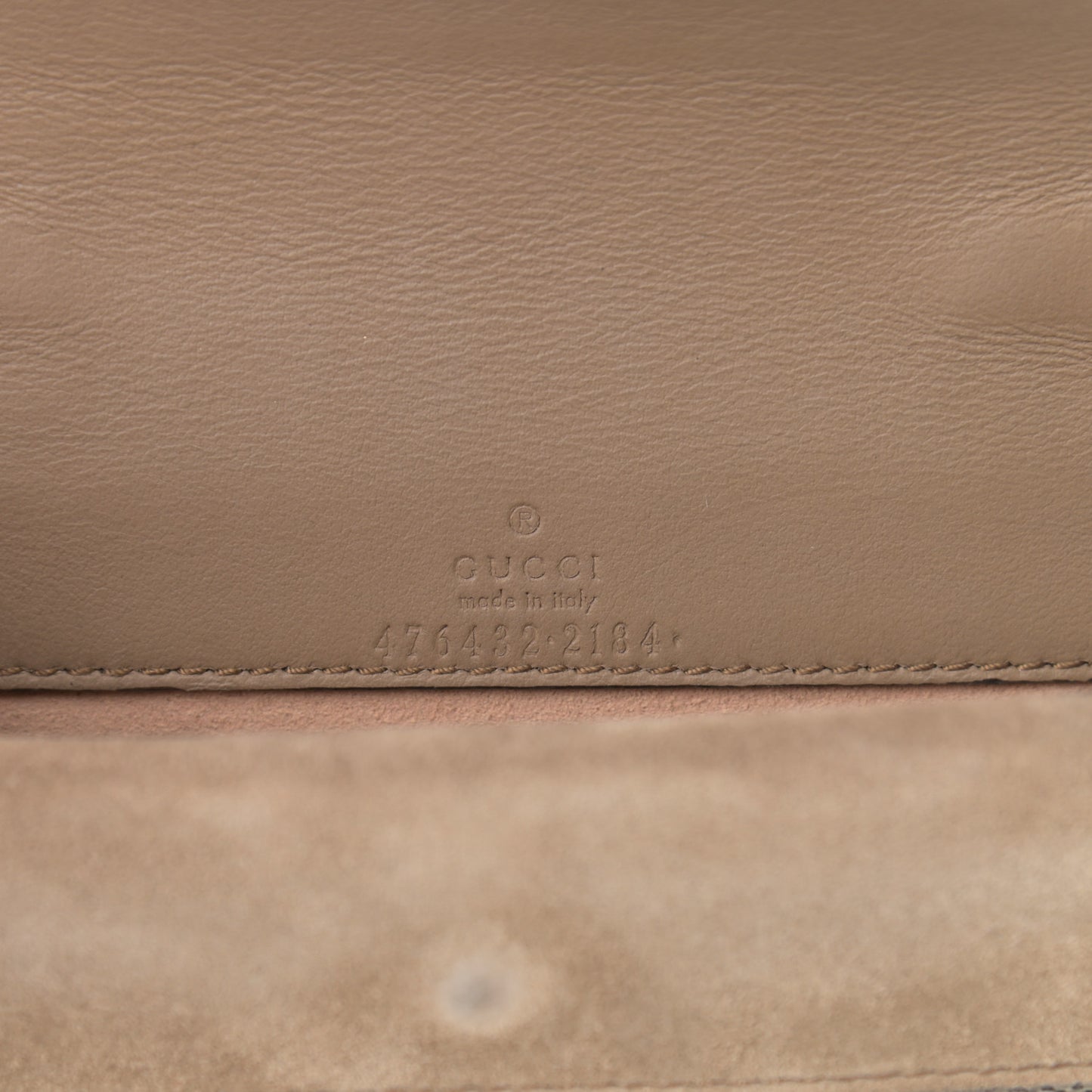 GG Supreme Monogram Super Mini Dionysus Shoulder Bag Taupe