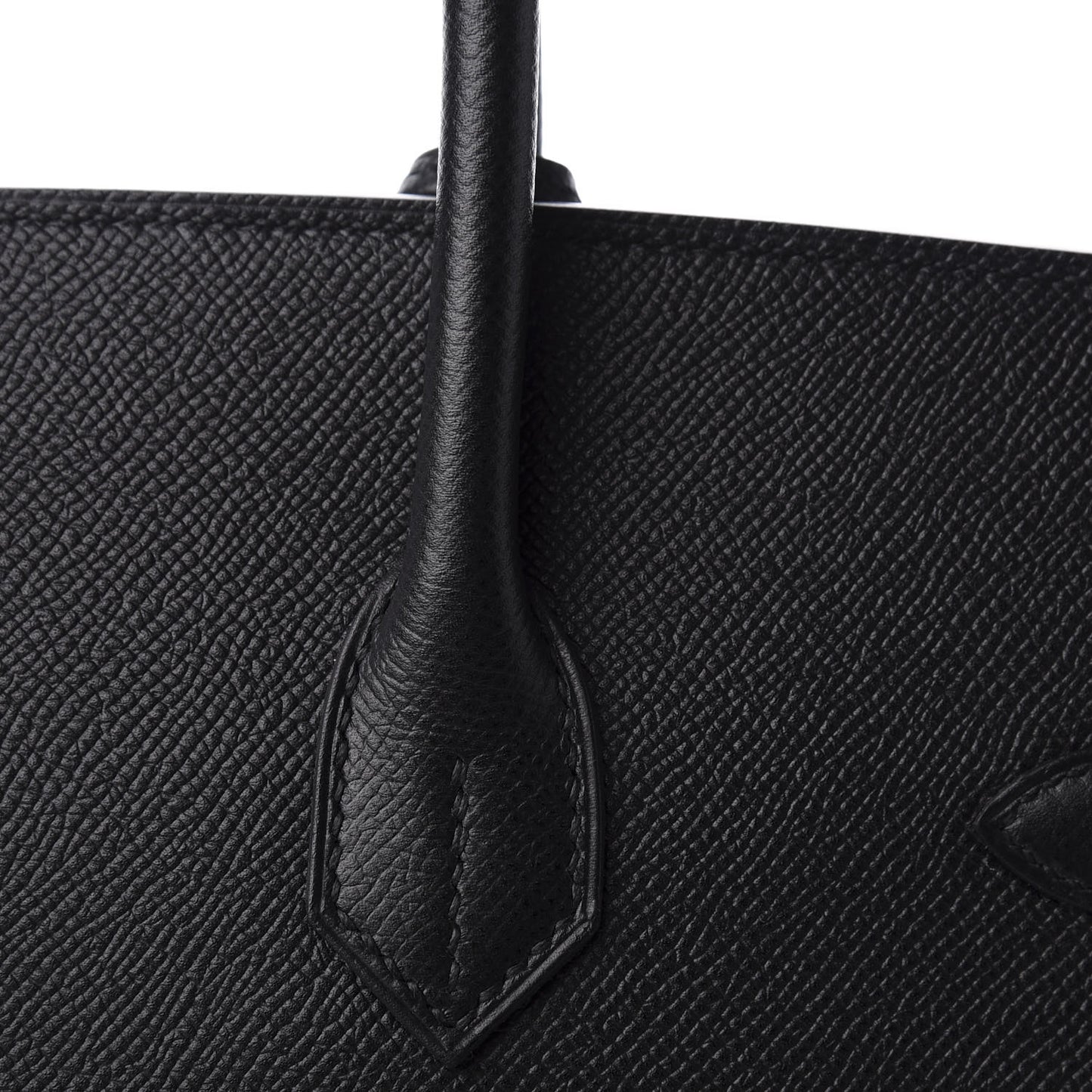 Epsom Birkin 35 Black