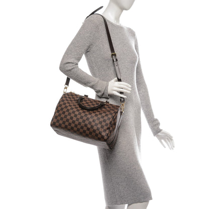 Louis Vuitton Damier Ebene Speedy Bandouliere 30 2 of 7