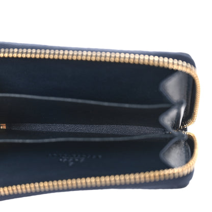Gucci Microguccissima Zip Around Card Case Navy 5 of 9