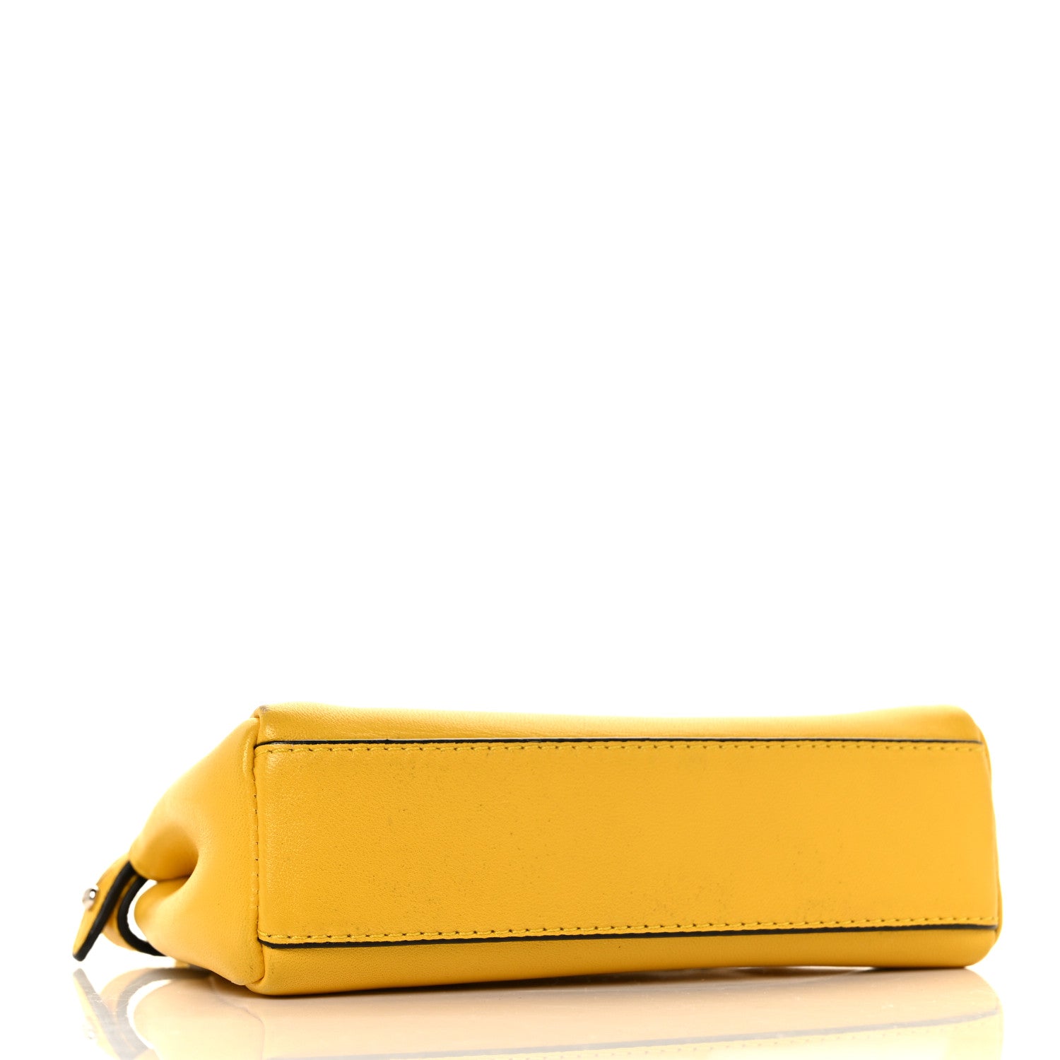 Fendi Shiny Nappa Micro Peekaboo Iconic Satchel Sunflower 4 of 8