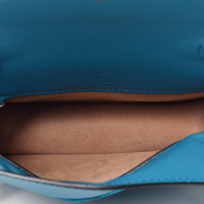 Gucci Velvet Super Mini Dionysus Shoulder Bag Pavone Cyan 5 of 9