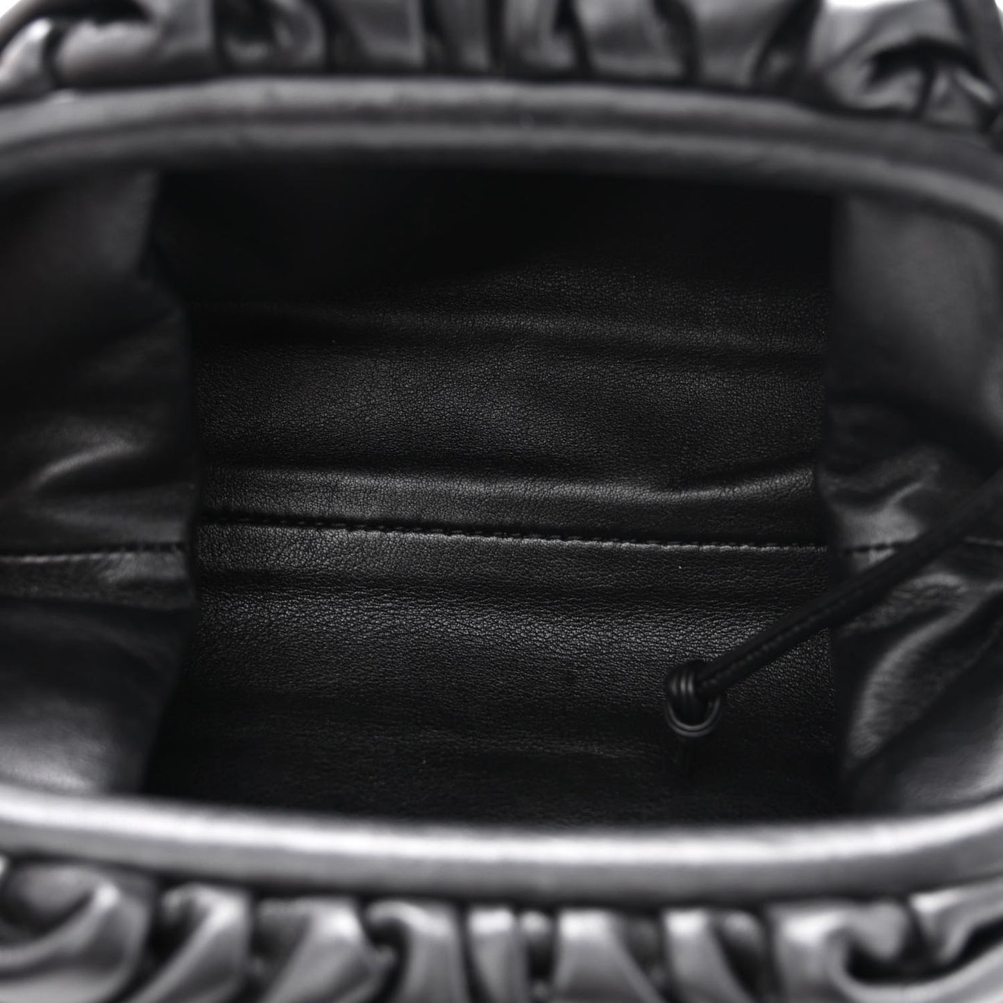 Butter Calfskin The Mini Pouch Black
