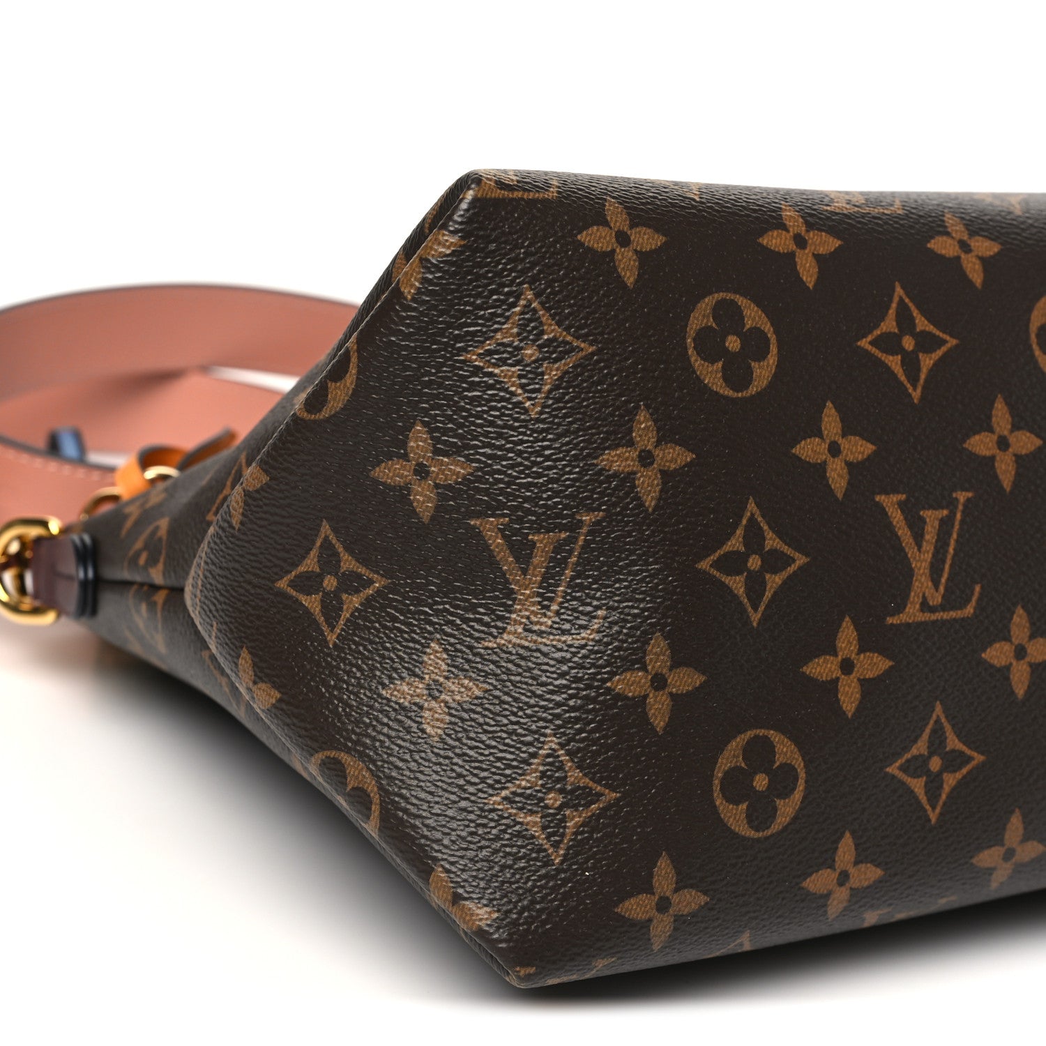 Louis Vuitton Monogram Beaubourg Hobo Mini Bordeaux Red Peach Safran Blue Jean Blue 8 of 9