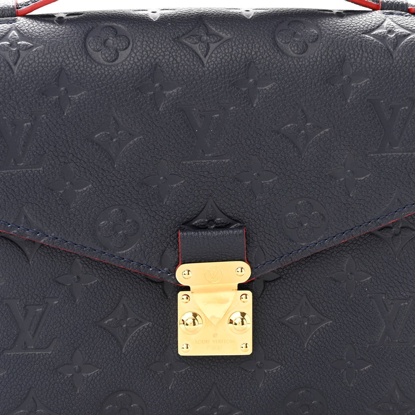 Empreinte Pochette Metis Marine Rouge