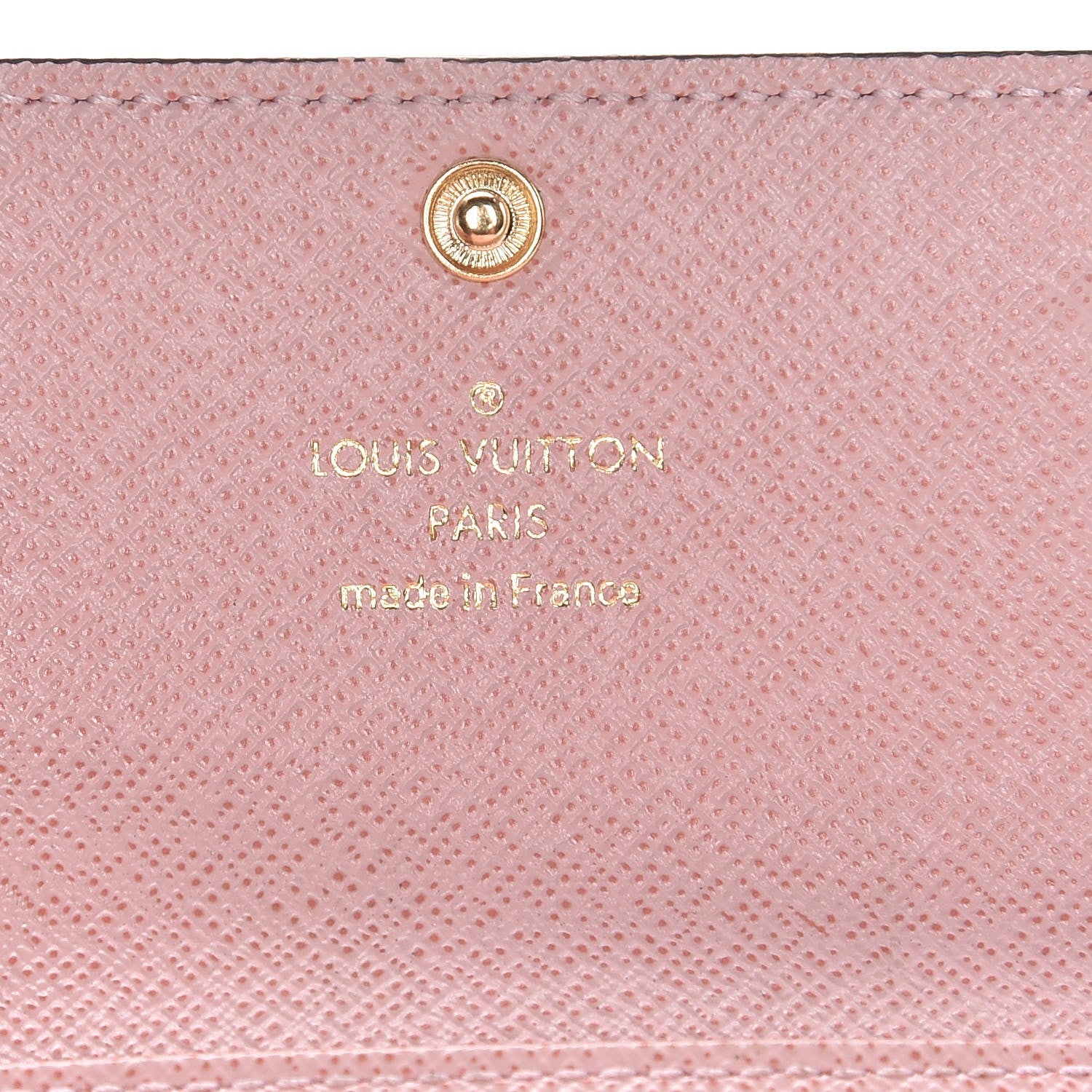 Louis Vuitton Damier Ebene Multicles 6 Key Holder Rose Ballerine 6 of 8