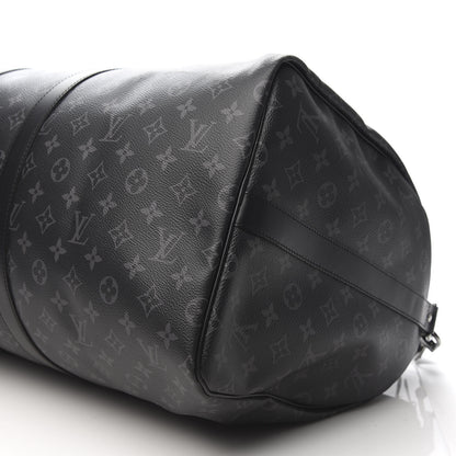 Louis Vuitton Monogram Eclipse Keepall Bandouliere 55 7 of 10