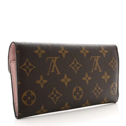 Louis Vuitton Monogram Josephine Wallet Rose Ballerine 4 of 7