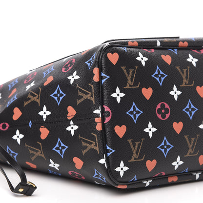 Louis Vuitton Game On Neverfull MM Black 7 of 10