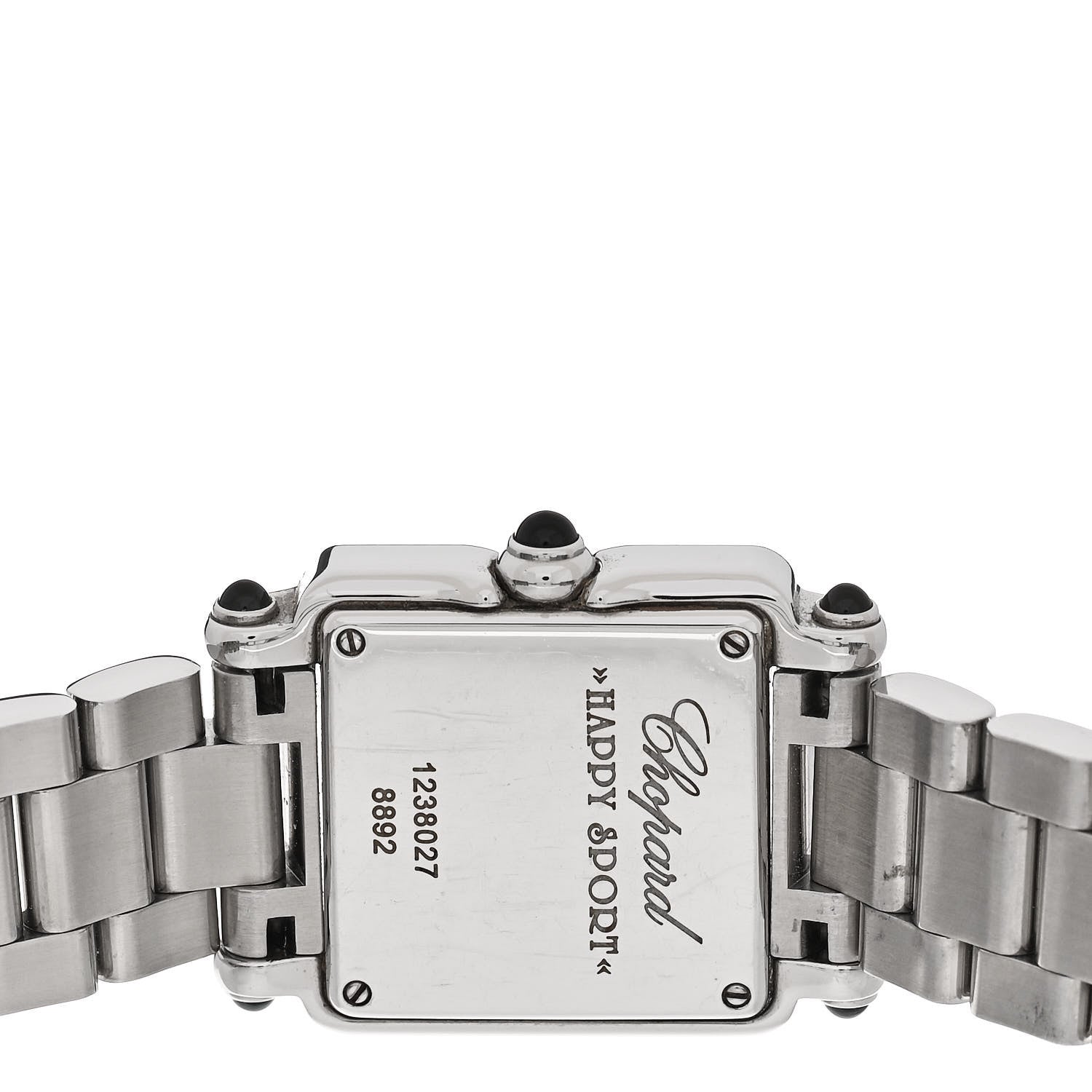 Chopard Stainless Steel 5 Diamond 23mm Happy Sport Quartz Watch 4 of 5
