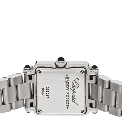 Chopard Stainless Steel 5 Diamond 23mm Happy Sport Quartz Watch 4 of 5