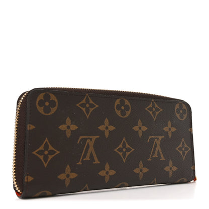 Louis Vuitton Monogram Clemence Wallet Piment 3 of 6