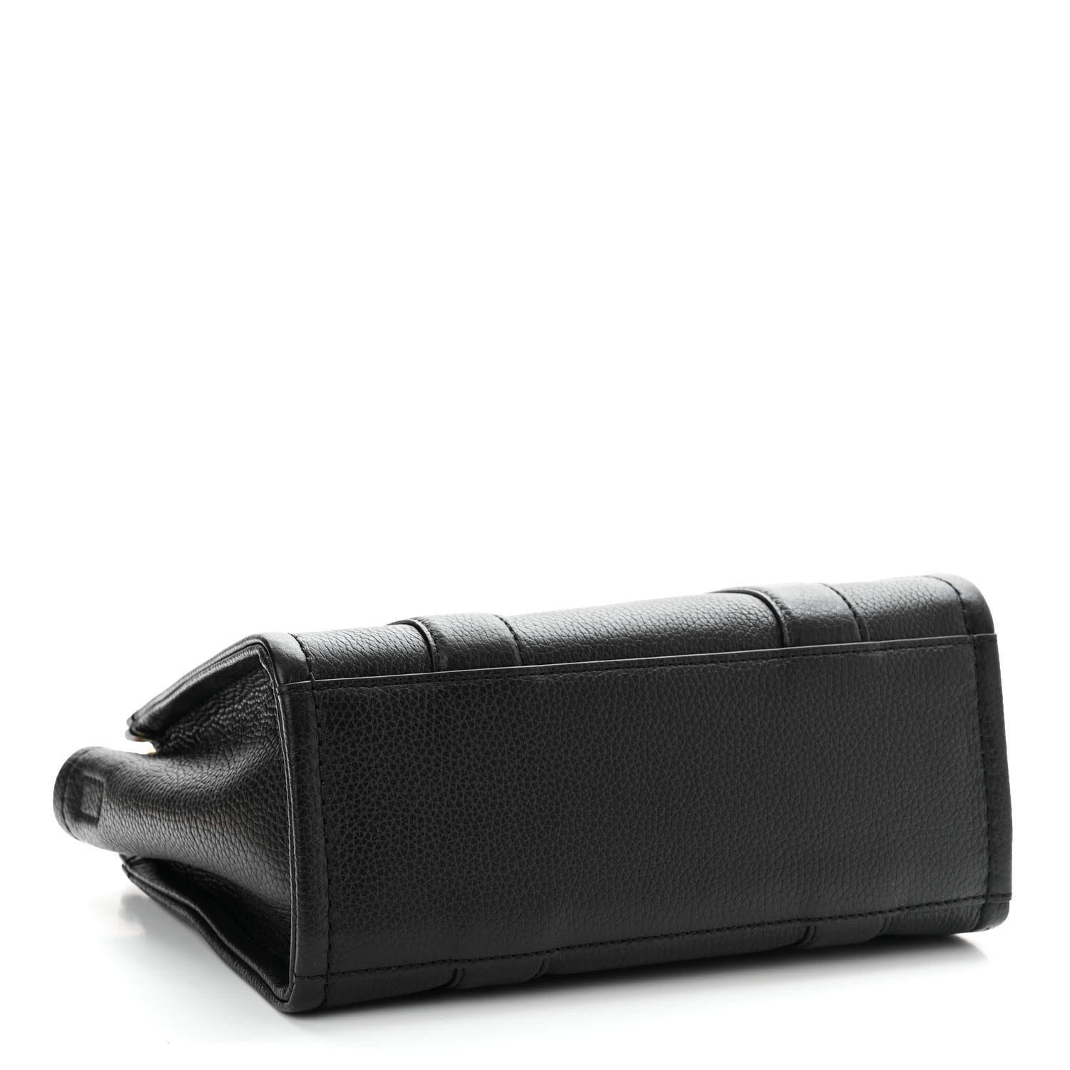 Marc Jacobs Grained Calfskin Small The Tote Bag Black 4 of 11