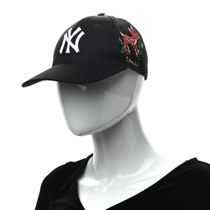 Gucci X MLB Cotton NY Yankees Baseball Hat 55-59 2 of 10