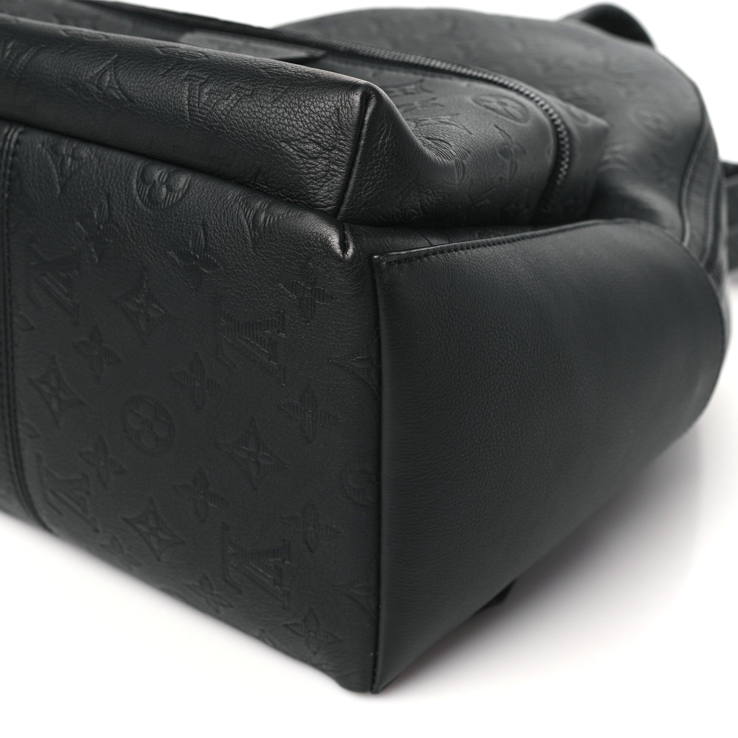 Louis Vuitton Calfskin Monogram Shadow Discovery Backpack Black 9 of 9