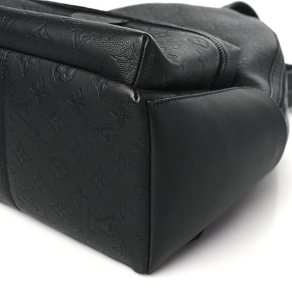Louis Vuitton Calfskin Monogram Shadow Discovery Backpack Black 9 of 9