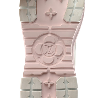 Louis Vuitton Canvas LV Squad Sneakers 37 White Pink 6 of 8