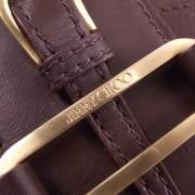 Jimmy Choo Leather Tulita Brown 10 of 10