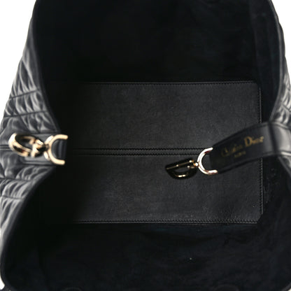 Christian Dior Calfskin Macrocannage Medium Toujours Black 6 of 21