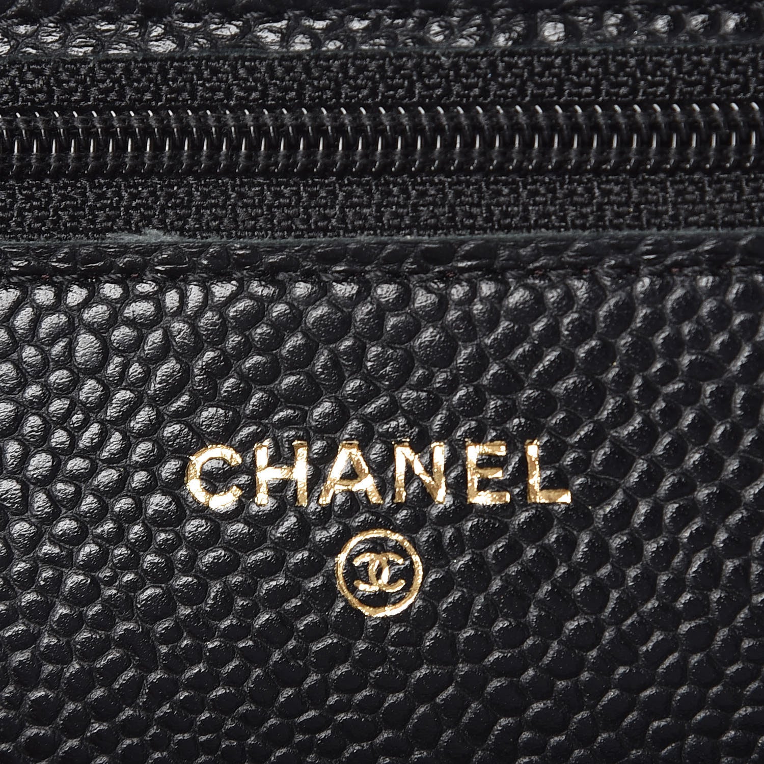 Chanel Caviar Quilted Wallet On Chain WOC Black 7 of 11