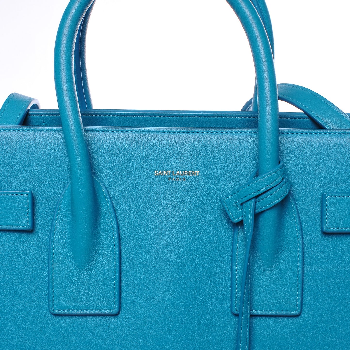 Calfskin Small Sac De Jour Turquoise