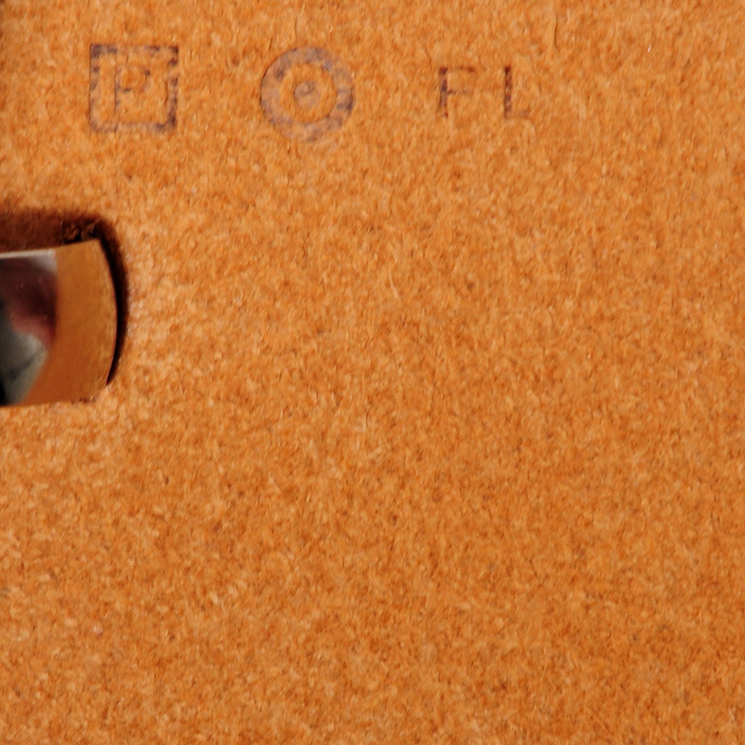 Hermes Hunter Calfskin Embossed Ex Libris Notepad Natural 5 of 6