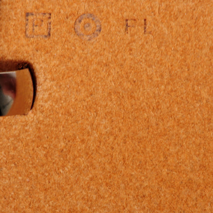Hermes Hunter Calfskin Embossed Ex Libris Notepad Natural 5 of 6