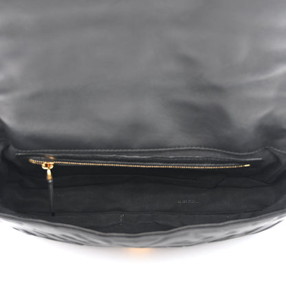 Fendi Nappa FF 1974 Embossed Baguette Black 5 of 10