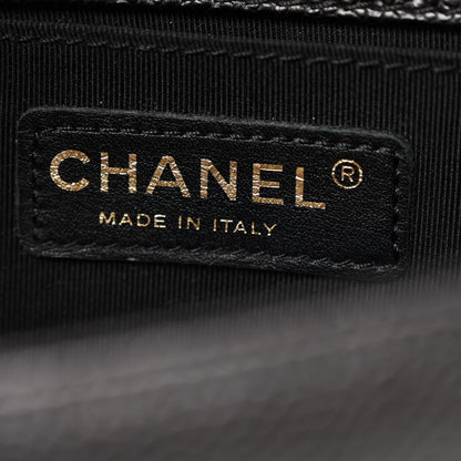 Chanel Caviar Quilted Medium Boy Flap Black 6 of 10