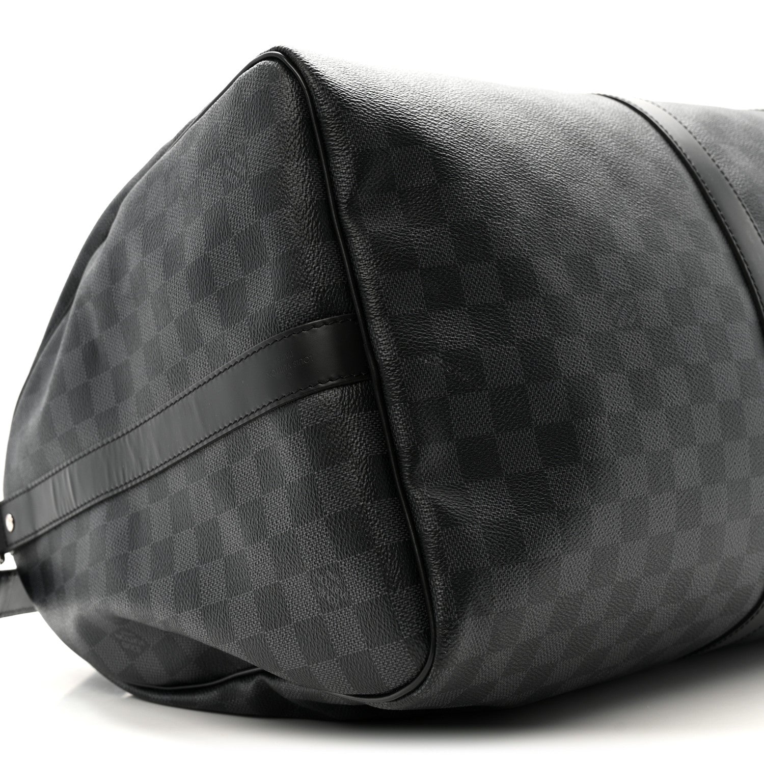 Louis Vuitton Damier Graphite Keepall Bandouliere 55 17 of 26