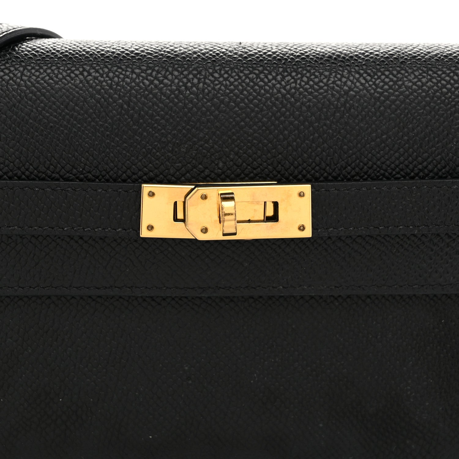 Hermes Epsom Kelly Wallet To Go Black 7 of 9