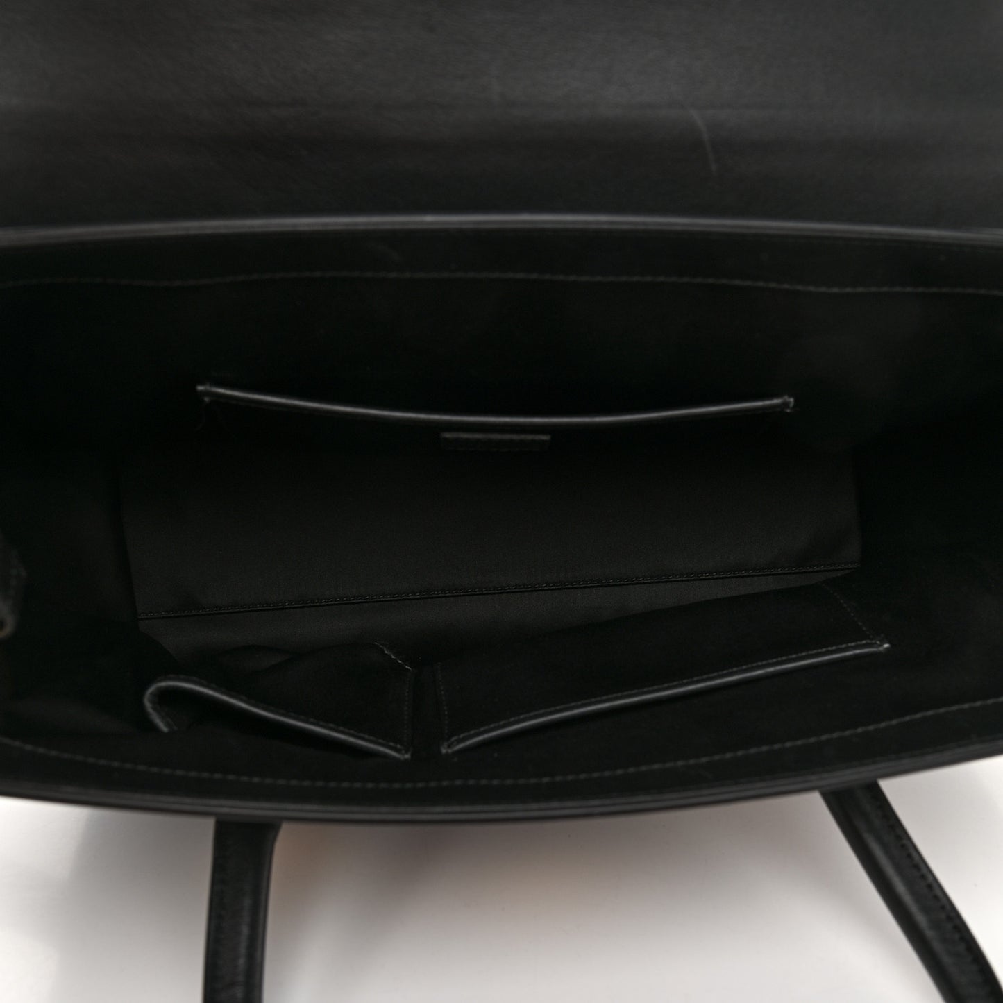Calfskin Medusa Coin Tote Black