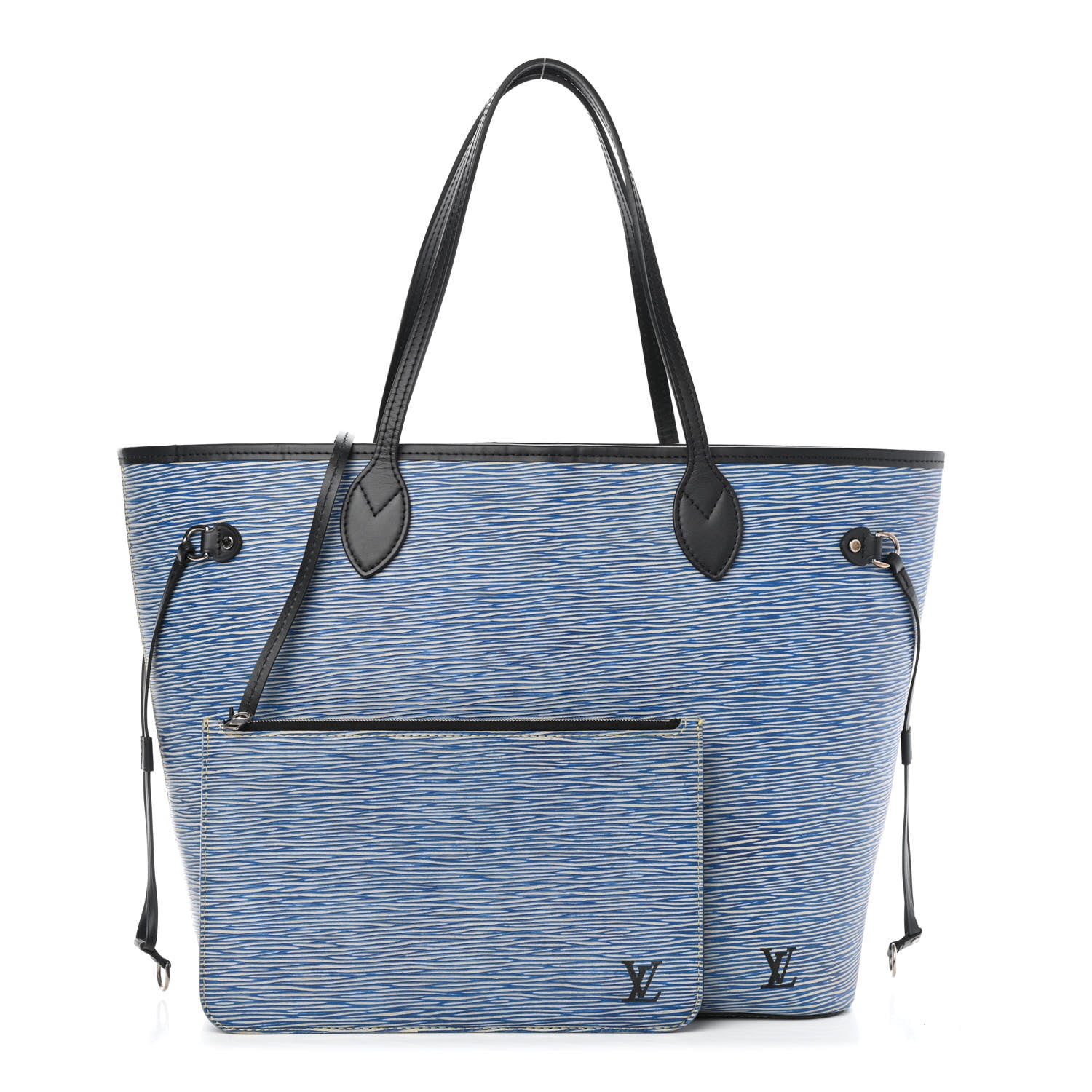 Louis Vuitton Epi Neverfull MM Denim Light 1 of 4