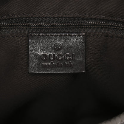 Gucci Monogram Medium D Gold Ring Hobo Dark Brown 6 of 13