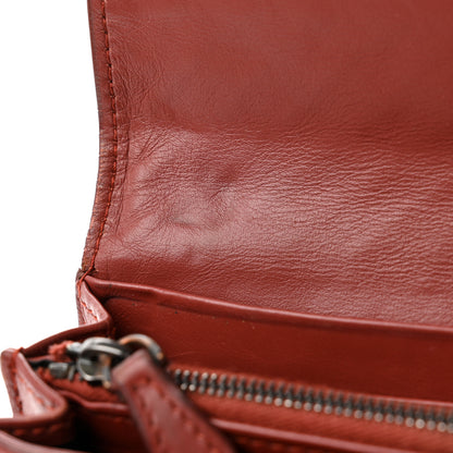 Bottega Veneta Nappa Intrecciato Continental Wallet Rust 9 of 12