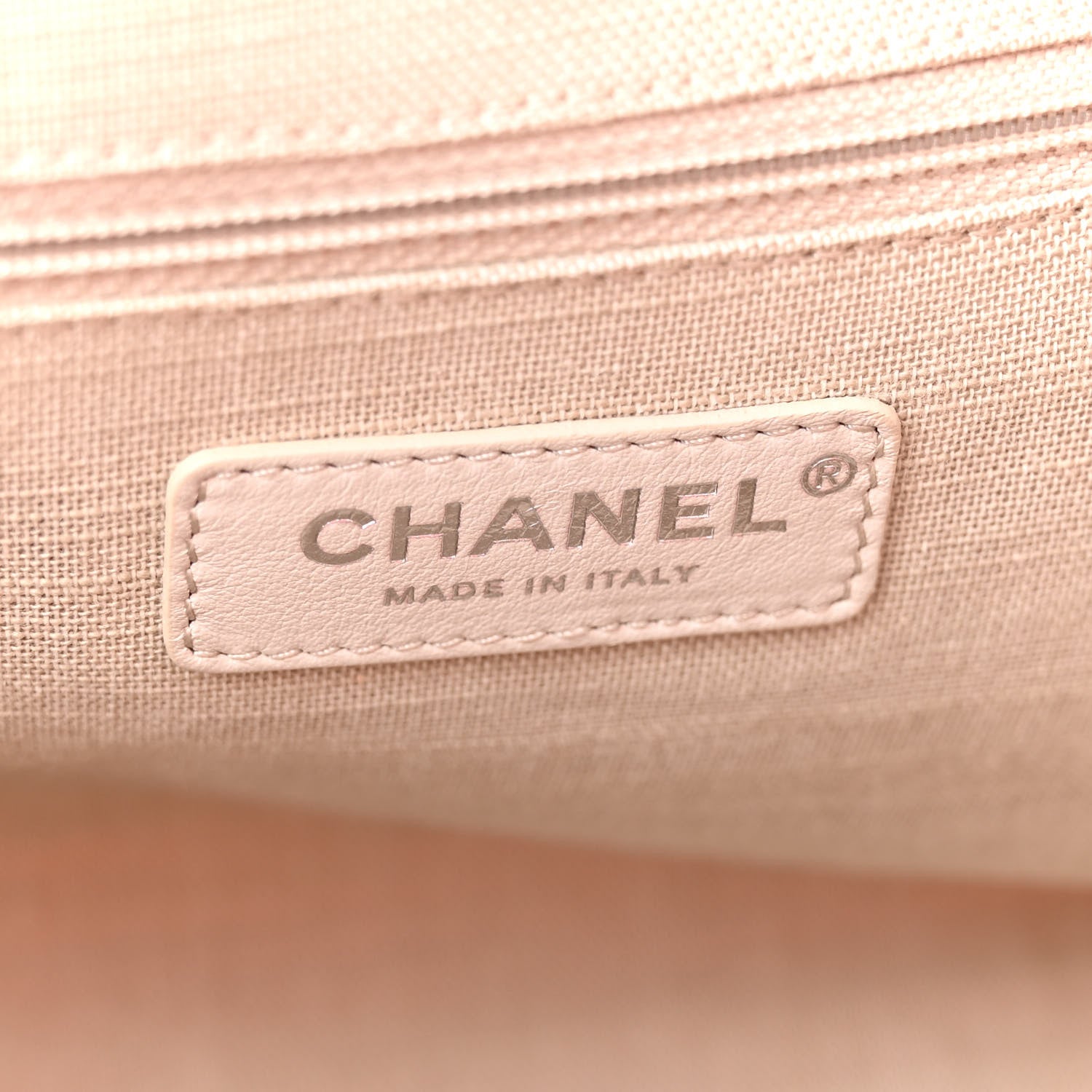 Chanel Mixed Fibers Small Deauville Tote Pink 7 of 12