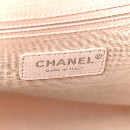 Chanel Mixed Fibers Small Deauville Tote Pink 7 of 12