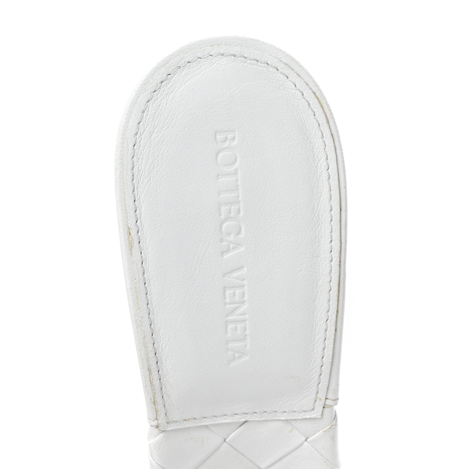 Bottega Veneta Nappa Maxi Intrecciato Lido Mule Sandals 40.5 Optic White 9 of 9