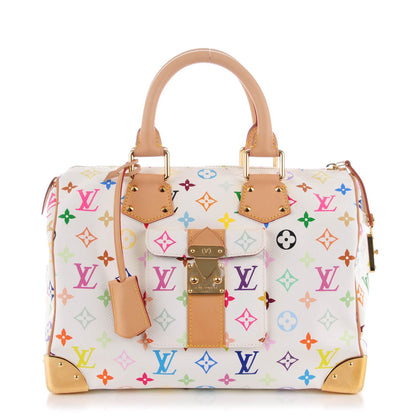 Louis Vuitton Monogram Multicolor Speedy 30 White 1 of 7