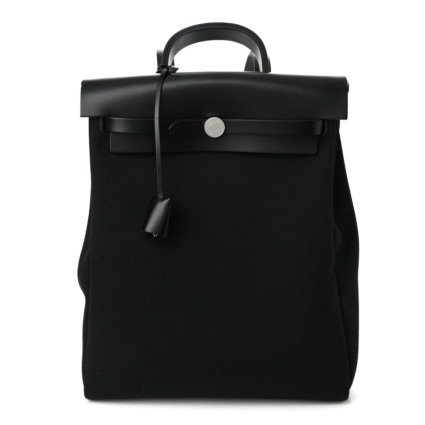 Military Toile Vache Hunter Herbag a Dos Zip Retourne Backpack Black