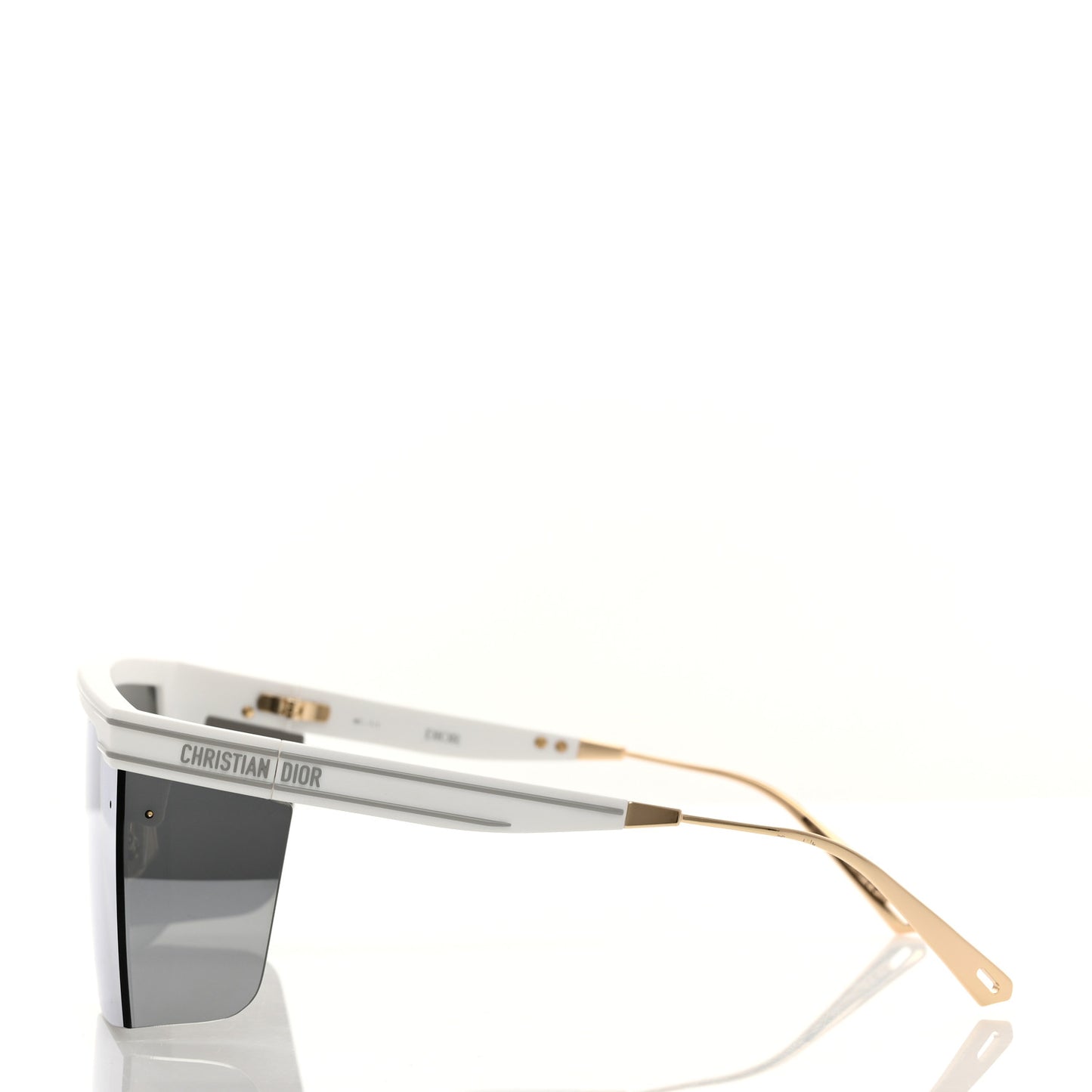 Diorclub M1U Mask Sunglasses White