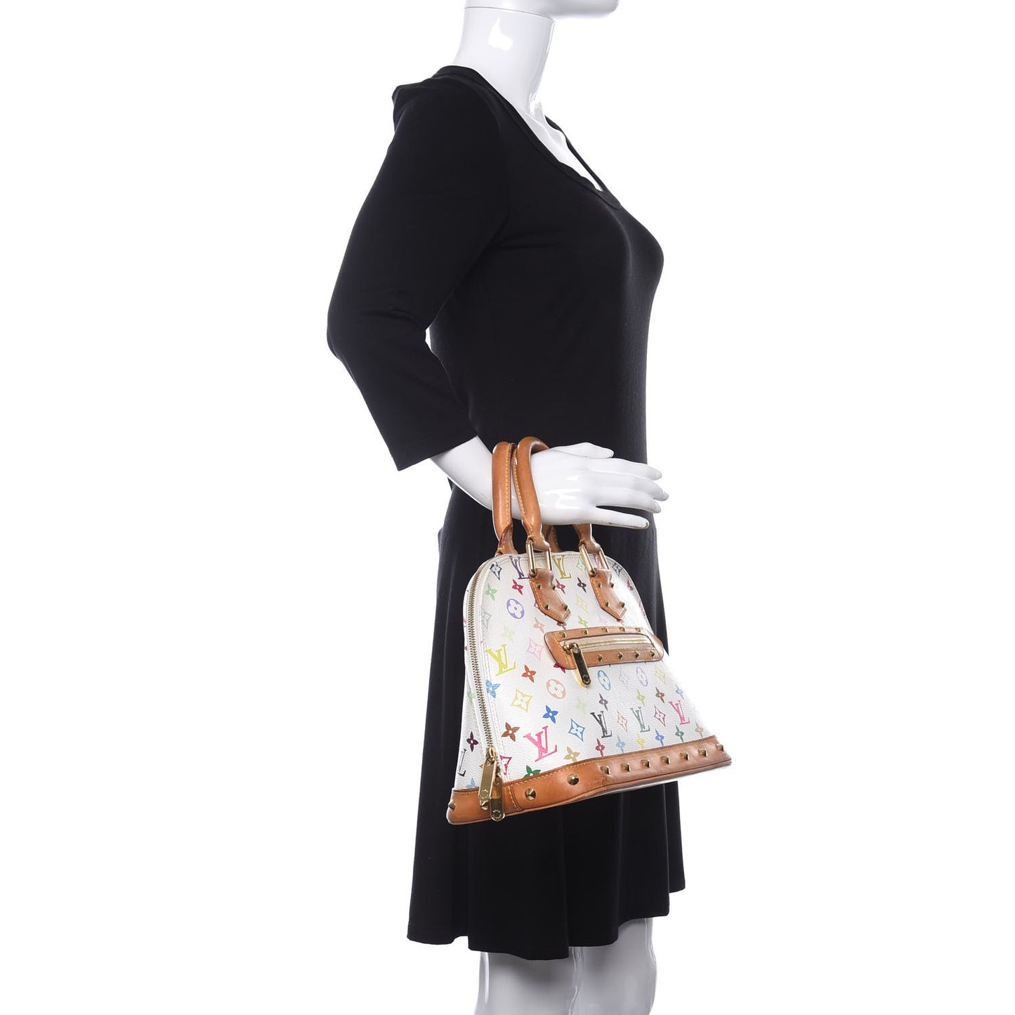 Monogram Multicolor Alma White