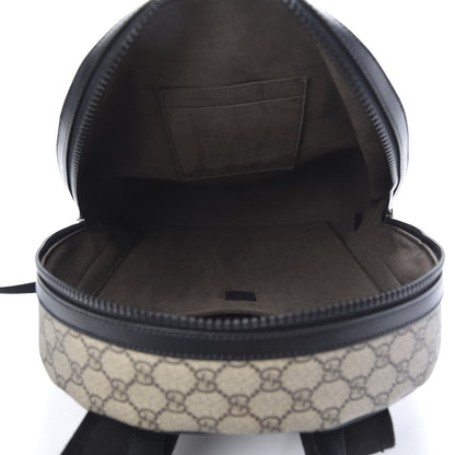 Gucci GG Supreme Monogram Medium Backpack Black 4 of 10