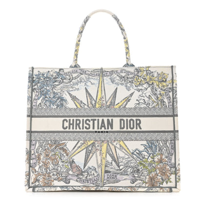 Christian Dior Canvas Embroidered Large Rêve d'Infini Book Tote Multicolor 1 of 12